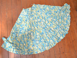 1950s Double layer hem skirt with pocket - Extra small
