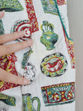 1950s Novelty print swim set - Extra small Small