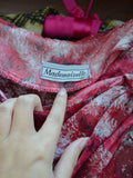 1950s Nylon full skirt dress - Large