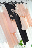 1940s Floral rayon slip/nightdress - Small Medium