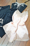 1930s Silk & lace teddy - Small