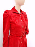 1970s Velveteen coat - Extra x Small