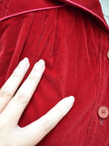 1970s Velveteen coat - Extra x Small