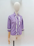 1950s Two piece cotton set - Extra small