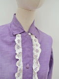 1950s Two piece cotton set - Extra small