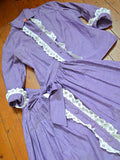 1950s Two piece cotton set - Extra small