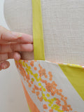1950s Sherbert stripe cotton dress - Extra small
