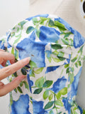 1950s Cotton two piece sun set - Large X L