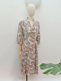 1940s Housecoat or wrap dress - Extra large
