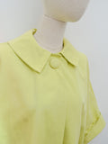 1950s St Michael cotton trapeze coat - Medium Large XL