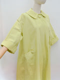 1950s St Michael cotton trapeze coat - Medium Large XL