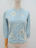 1960s Pringle Cashmere cardigan - Extra small Small