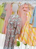 1940s Housecoat or wrap dress - Extra large