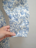 1950s Floral princess coat - Extra Small