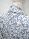 1950s Floral princess coat - Extra Small