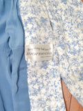 1950s Floral princess coat - Extra Small