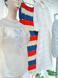 1930s Smock folk blouse - Small