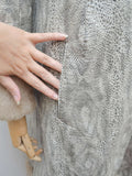 1960s 70s Snakeskin print vinyl raincoat - Small