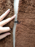 1940s Sheared sheepskin capelet - Small Medium Large
