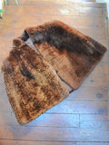 1940s Sheared sheepskin capelet - Small Medium Large
