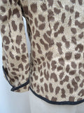 1960s Leopard print jacket - Small
