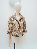 1960s Leopard print jacket - Small