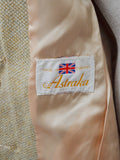 1970s Faux fur & wool jacket - Medium