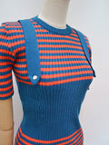 1970s Skinnyrib strap jersey - Small Medium Large
