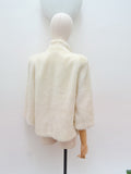 1940s Faux fur Nortopile jacket - Small Medium