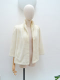 1940s Faux fur Nortopile jacket - Small Medium
