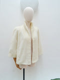 1940s Faux fur Nortopile jacket - Small Medium