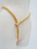 1970s Mesh snake belt/necklace