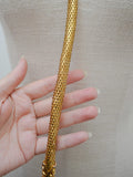 1970s Mesh snake belt/necklace