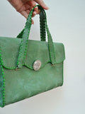 1940s 50s Vinyl handbag