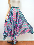 1970s Mr Ant geometric print skirt - Extra x small