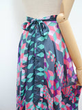 1970s Mr Ant geometric print skirt - Extra x small