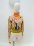 1990s Miss Sixty appliqué sweater - Extra small