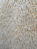 1970s Faux shaggy sheepskin jacket - Small
