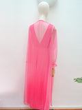 1960s 70s Two piece negligee - Small