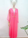 1960s 70s Two piece negligee - Small
