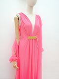 1960s 70s Two piece negligee - Small
