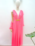 1960s 70s Two piece negligee - Small