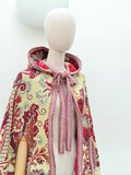 1970s Reversible tapestry cape
