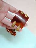 1930s Bakelite link bracelet