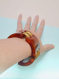 1930s Bakelite link bracelet