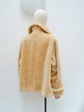 1950s Faux fur Astraka fingertip jacket