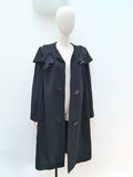 1950s Jancourt Worsted wool coat - Extra Large