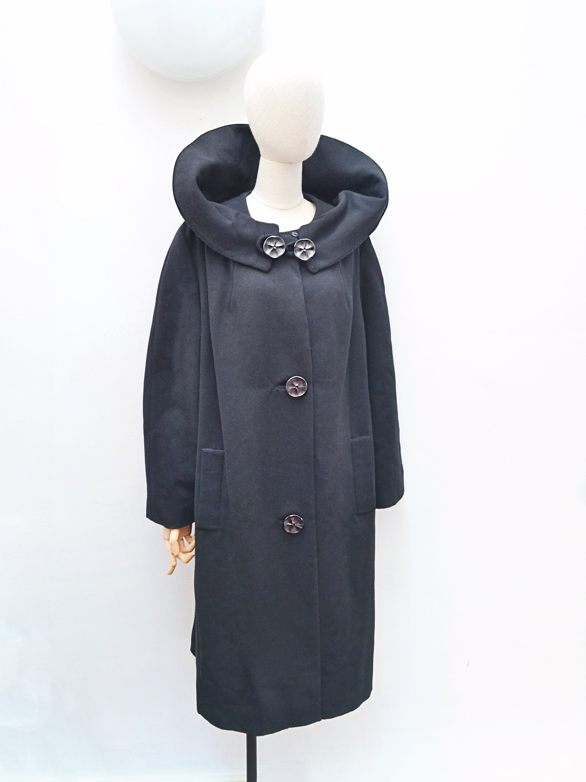 1950s Jancourt Worsted wool coat - Extra Large – Vera Mode Vintage