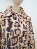 1960s Ed Millstein faux fur coat - Small Medium