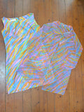 1960s Shift dress & coverup - Small